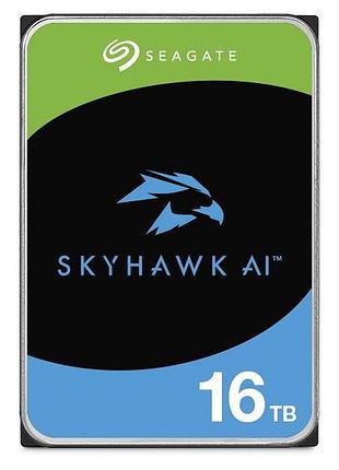 Жорсткий диск seagate 16tb 3.5" 512mb sata skyhawk ai