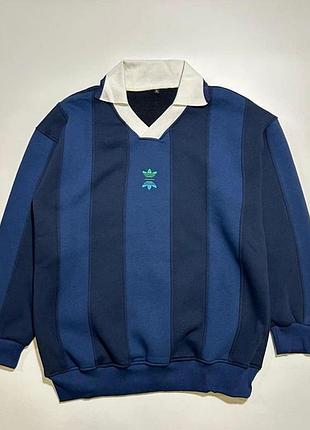 Кофта чоловіча adidas бавовна синя