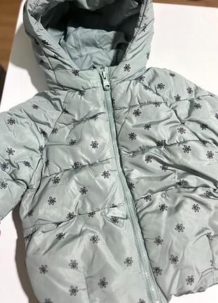 Зимова куртка zara 2-3 2