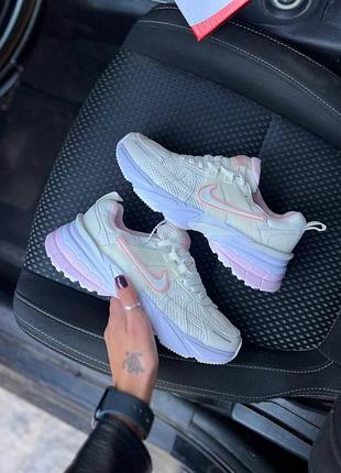 Жіночі кросівки nike v2k run beige pink / smb+ 🔗