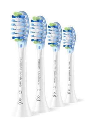 Насадка для зубной щетки philips sonicare hx9044/87 c3 premium plaque defense