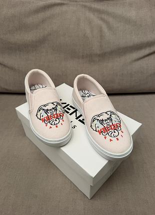 Кеди дитячі kenzo рожеві 33 розмір