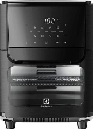 Мультипечь electrolux 1800вт, чаша-12л, сенсорное управление, 12 авто. программ, окошко, пластик, черный
