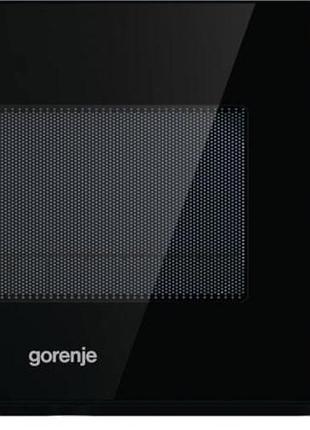 Мікрохвильова піч gorenje, 20л, електр. керув., 800вт, гриль, дисплей, 11 програм, чорний