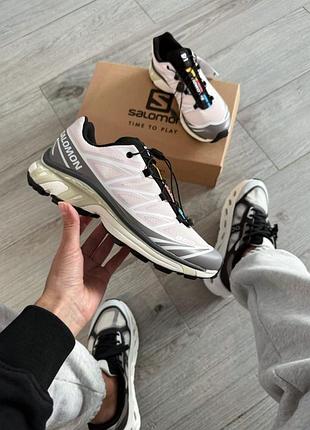 Жіночі кросівки salomon xt-6 lab black/ icy pink/ dawn pink / smb+ 🔗