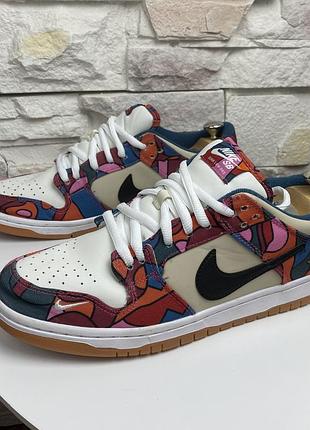 Оригінальні кросівки nike sb dunk low pro parra abstract art