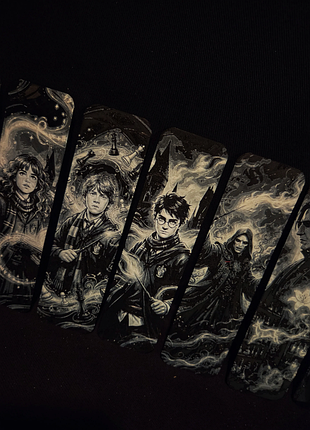 Сет закладок для книг | harry potter 2