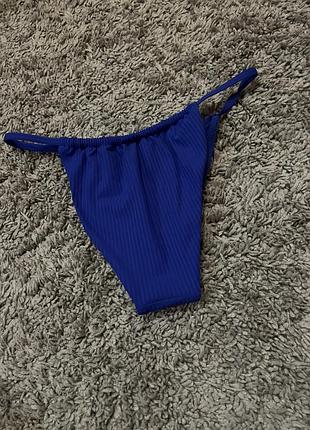 Купальники жіночі zara сині плавки