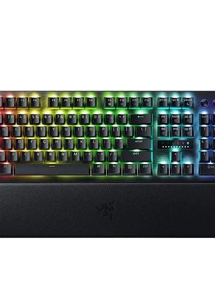 Клавиатура механическая razer huntsman v3 pro 8khz, 104key, analog optical switch gen-2, usb-a, en, rgb, черный