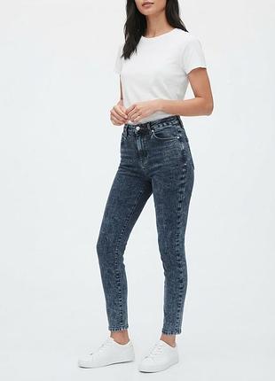 Ідеальні джинси висока посадка premium denim