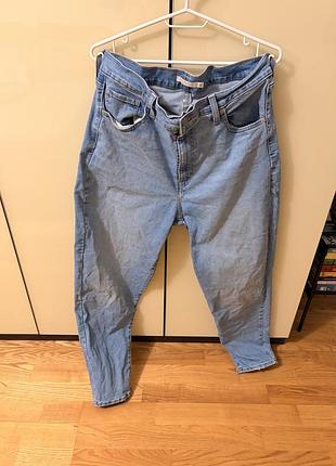Джинси жіночі levi’s блакитні