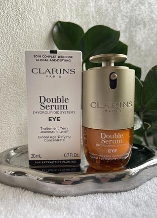 Строватка для зони навколо очей double serum eye, 20мл