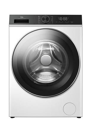 Стиральная машина tcl фронтальная, 9кг, 1400, a+++, 56см, дисплей, инвертор, белый