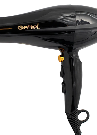 Фен gemei gm 1765 для сушки и укладки волос