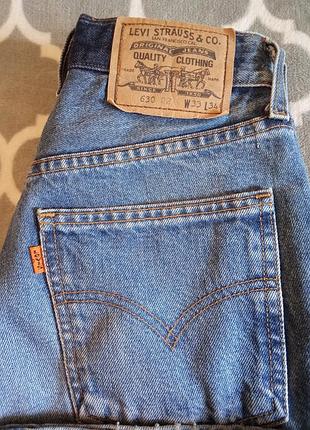 Levi's 1970 - 1980-роках, orange tab 630-02 вінтажні сині.(made in malta)