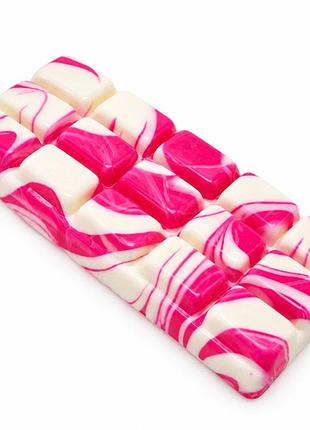 Детский сквиш-антистресс шоколад мраморный sqchoko-113-pink размер 15,7х7х1,7 см