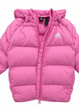 Куртка для дівчинки adidas рожева