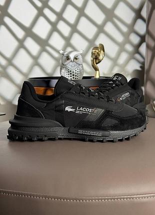 Чоловічі кросівки lacoste elite active m all black