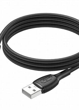Дата кабель borofone bx86 advantage usb to microusb 2.4a (1m) black 5