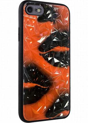 Tpu+pc чехол prisma plushie для apple iphone 7 / 8 / se (2020) (4.7") kiss