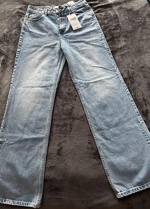Джинси жіночі zara сині прямі