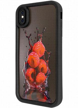 Tpu чехол prestige для apple iphone x / xs (5.8") raspberry