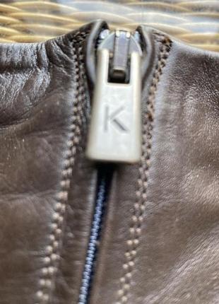 Шкіряні ботильйони krizia made in italy, оригінал 6