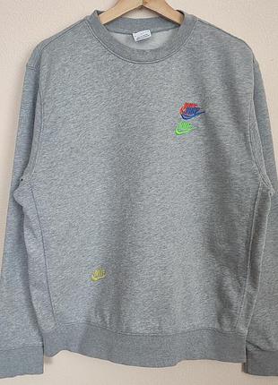 Nike essentials+ french terry свитшот кофта оригинал м