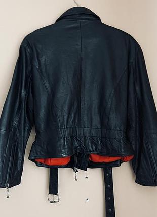 Vintage leather jacket 🏷️ 3
