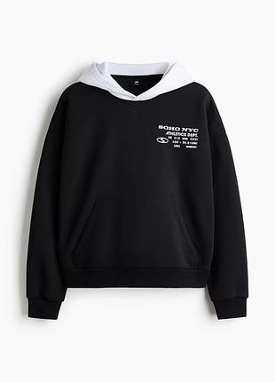 H&m мужское новое с биркой крутое теплое худи-балахон