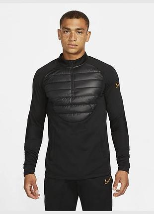 Мужская утепленная спортивная кофта nike therma fit оригинал джемпер на флисе найк