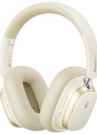Накладные беспроводные наушники baseus bowie h1s noise-cancellation (a00075301) stellar white