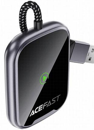 Адаптер acefast qc1 car wireless carplay/android auto gray 3