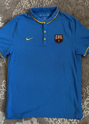 Футболка чоловіча nike fc barcelona 15/16 синя