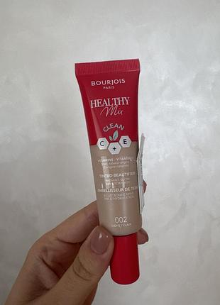 Тональний крем bourjois healthy mix tinted beautifier, 002