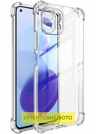Tpu чехол getman ease logo усиленные углы full camera для xiaomi redmi 15 4g (global) / 5g бесцветный (прозрачный)