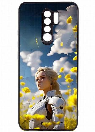 Tpu+pc чехол prisma ladies для xiaomi redmi note 8 pro anime