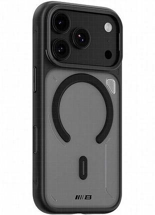 Tpu+pc чехол blueo frosted heat dissip. with magsafe для apple iphone 17 pro / 18 pro (6.3") черный / black