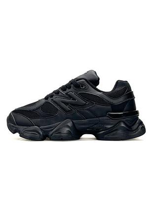 😍 женские кроссовки new balance 9060 all black