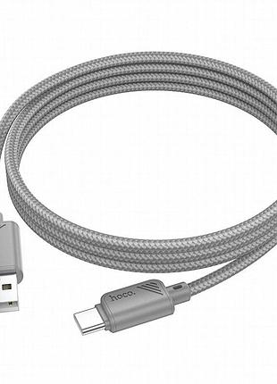 Дата кабель hoco x113 beneficio usb to type-c (1m) gray 2