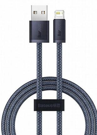 Дата кабель baseus dynamic series usb to lightning 2.4a (1m) (cald000402) slate gray