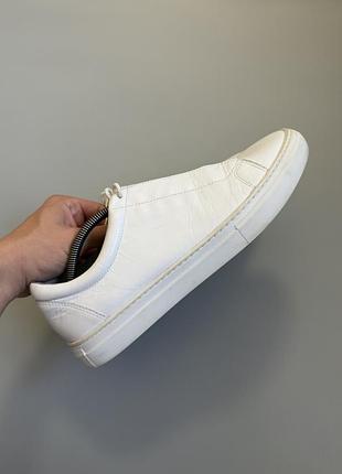 Кеды vagabond leather white 44(28cm) navyboot camel active 6