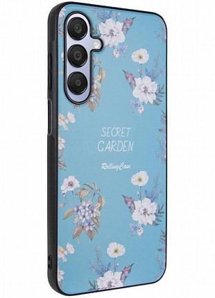 Tpu+pc чехол secret garden для samsung galaxy a25 5g mint