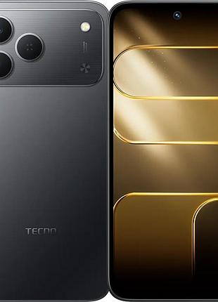 Смартфон tecno spark 50 (kn4n) 6.78" 8/256гб, 2sim, 6700ма•год, inky black