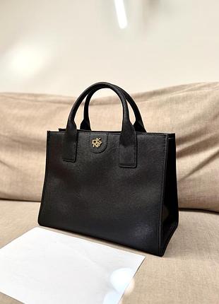 Сумка жіноча dkny tote чорна шкіряна