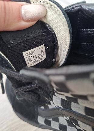 Vans високі кеди 8