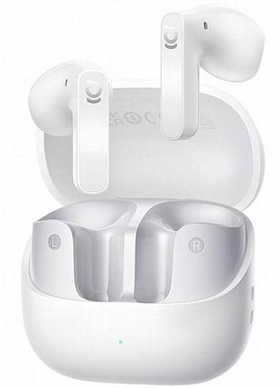 Беспроводные tws наушники baseus bass bs1 adaptive anc (a00101) moon white