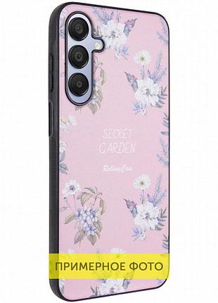 Tpu+pc чехол secret garden для samsung galaxy a06 pink