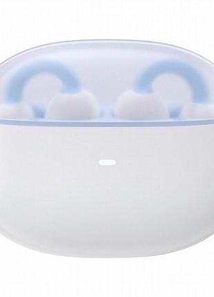 Беспроводные tws наушники baseus airgo 1 ring open-ear (a00069201) stellar white