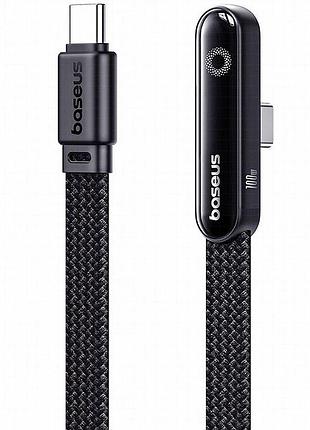 Дата кабель baseus mvp 3 type-c to type-c 100w (1m) (p10382500121) cosmic black
